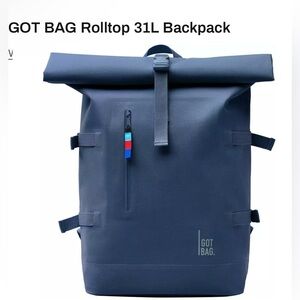 GOT BAG Rolltop 31L Backpack NWT